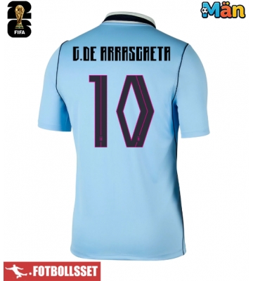 Uruguay Giorgian de Arrascaeta #10 Hemmatröja VM 2026 Kortärmad